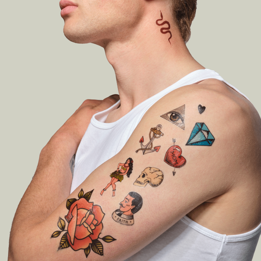 Example temporary tattoo design 2 of 6